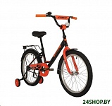 Картинка Детский велосипед Foxx Simple 20 2021 (черный) (203SIMPLE.BK21)