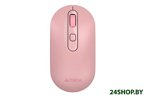 Картинка Мышь A4Tech Fstyler FG20 розовый