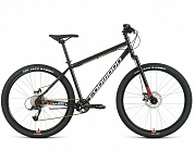 Картинка Велосипед FORWARD Sporting 27.5 X (19, черный/оранжевый)