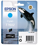 Картинка Картридж EPSON T7602 Cyan (C13T76024010)
