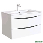 Картинка Тумба с умывальником IDDIS Cloud 80 CLO80W0i95K