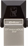 Картинка Флеш-память Kingston DataTraveler microDuo 3C 64GB (DTDUO3C/64GB)
