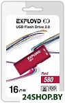 Картинка USB флэш-накопитель Exployd 16GB-580 (красный)