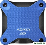 Картинка Внешний накопитель A-Data SD600Q ASD600Q-480GU31-CBL 480GB (синий)