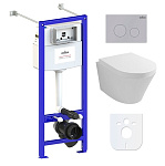 Картинка Унитаз Lavinia Boho Relfix Biore Rimless 6 в 1 77050187