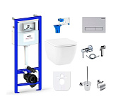 Картинка Унитаз Lavinia Boho Relfix One 10 в 1 98010015 (матовый пластик)