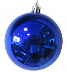 Картинка Елочный глянцевый шар Greenterra (60 мм, синий)