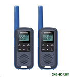 Картинка Портативная радиостанция Decross DC63 (2шт, синий)