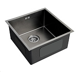 Картинка Кухонная мойка Arfeka AF 440х440 Black PVD Nano