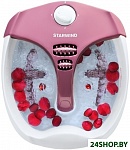 Картинка Гидромассажная ванночка для ног StarWind SFM5570 (белый/розовый)