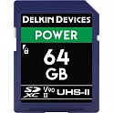 Карта памяти Delkin Devices SDXC Power UHS-II 64GB