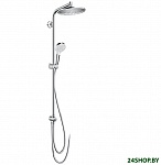 Картинка Душевая система Crometta S Showerpipe 240 1jet EcoSmart (27270000)