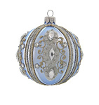 Картинка Елочная игрушка Орбитал Ш-191 (голубой) (200-020-1)