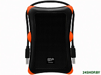 Картинка Переносной жесткий диск Silicon Power USB 3.0 1 Tb A30 Armor 2,5 дюйма (черный)