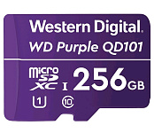 Картинка Флеш карта Western Digital (WD) Purple microSDXC WDD256G1P0C 256GB