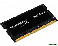 Картинка Оперативная память HyperX Impact 4GB DDR3 SO-DIMM PC3-17000 (HX321LS11IB2/4)