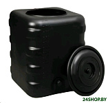 Картинка Бак для душа Альтернатива 150 л с пластиковым шаровым краном (черный)