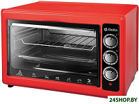 Картинка Мини-печь Delta D-0123 (красная)