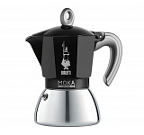 Картинка Гейзерная кофеварка Bialetti Moka Induction 2021 (4 порции, черный)