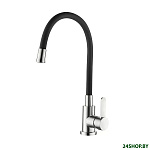 Картинка Смеситель Ledeme L74004-2 (сатин/черный)