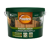 Картинка Пропитка Pinotex Focus Aqua 9 л (зеленый лес)
