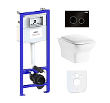 Картинка Унитаз Lavinia Boho Relfix Bristol Rimless 6 в 1 77040116