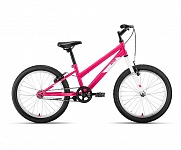 Картинка Велосипед Altair MTB HT 20 LOW (2022, розовый/белый, рама 10,5) (IBK22AL20086)