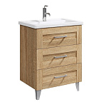 Картинка Тумба с умывальником AQWELLA Фостер FOS01073DS (дуб сонома)