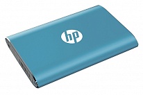 Картинка Внешний накопитель HP P500 120GB 7PD47AA (голубой)