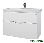 Картинка Тумба под умывальник АВН Nola 80 / 86.03 (с ящиками)