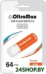 Картинка USB Flash Oltramax 230 64GB (оранжевый) [OM-64GB-230-Orange]