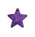 Картинка Украшение Greenterra Звезда (парча, сирень)