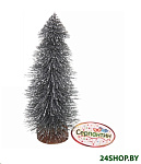 Картинка Елочка настольная Серпантин декоративная снежок 201-1297 (серебристый)