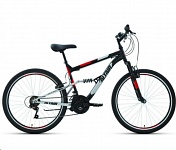Картинка Велосипед Altair MTB FS 26 1.0 16 2022 (черный, красный)
