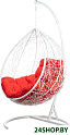 Кресло подвесное BiGarden Tropica (белый/красный)