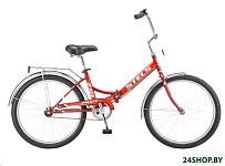 Картинка Велосипед Stels Pilot 710 24 Z010 2020 (красный/бордовый)