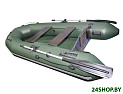 Моторно-гребная лодка Муссон 2600 С (зеленый)