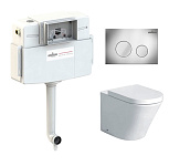 Картинка Унитаз Lavinia Boho Relfix Biore Set 4 в 1 77060234