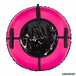 Картинка Тюбинг Snowstorm BZ-100 FULL PINK W112926 (100 см, розовый с черным)