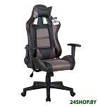 Картинка Кресло Brabix GT Racer GM-100 (черный/коричневый)