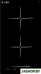 Картинка Варочная поверхность LEX EVI 320-2 BL (черный)