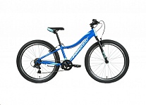 Картинка Велосипед Forward Jade 24 1.0 2022 (синий/бирюзовый)
