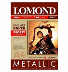 Картинка Фотобумага Lomond глянцевая односторонняя A4 260 г/кв.м. 10 листов (0939042)