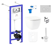 Картинка Унитаз Lavinia Boho Relfix One 9 в 1 97020115 (матовый пластик)