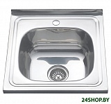 Картинка Кухонная мойка Melana MLN-5050 (полированная, глубина чаши 16 см., сталь 0.6 мм.)