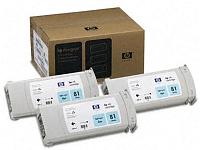 Картинка Картридж для принтера HP 81 (C5070A) 3 шт