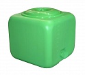 Бак для душа Альтернатива 100л (металлический шаровой кран, зеленый)