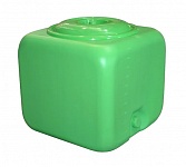 Картинка Бак для душа Альтернатива 100л (металлический шаровой кран, зеленый)