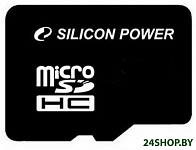 Карта памяти Silicon-Power microSDHC (Class 10) 32 Гб (SP032GBSTH010V10). Без адаптера.