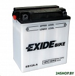 Картинка Мотоциклетный аккумулятор Exide EB12A-A (12 А·ч)